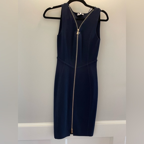 NWT Dark blue Reiss dress size XS - Picture 3 of 5